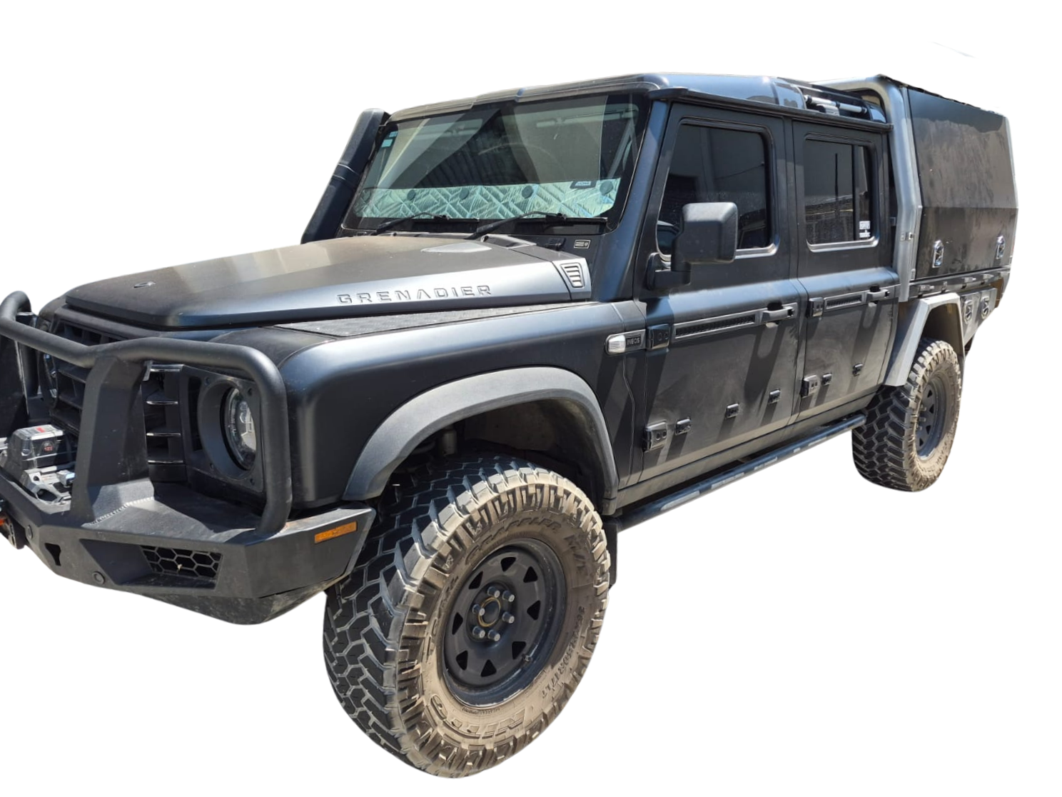 Ineos Grenadier Quartermaster Rear Cab Sunshade Kit