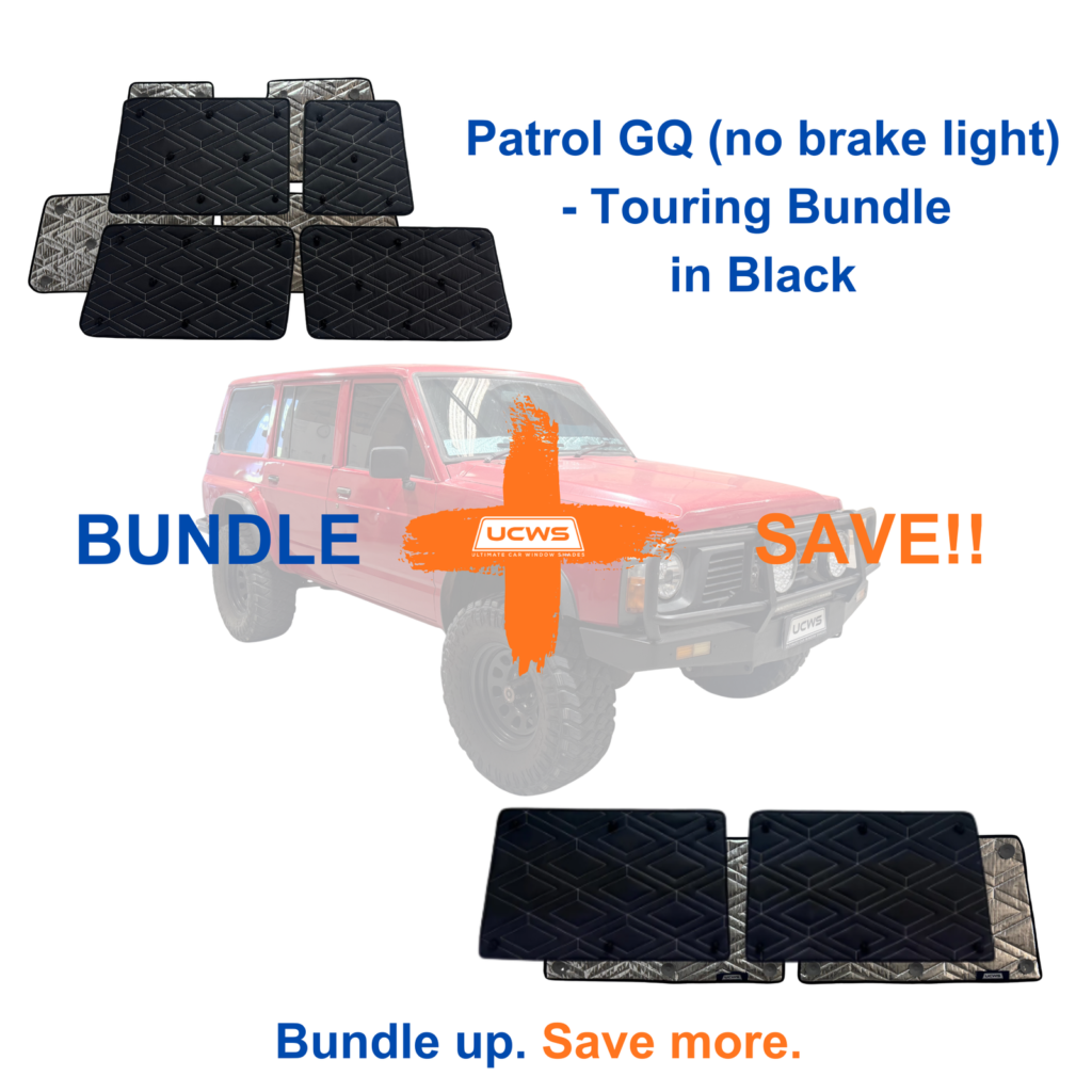 Nissan Patrol GQ  Touring Bundle (Cargo & Doors) *no Brake Light - Black