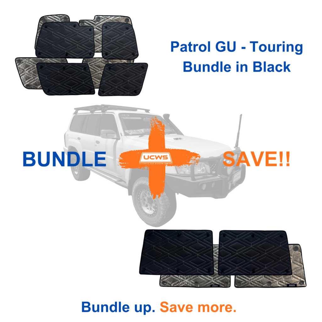 Nissan Patrol GU  Touring Bundle (Cargo & Doors) *No Rear A/C - Black