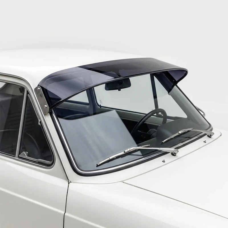 Tinted Acrylic Windscreen Sunvisor for Abarth 1300 (1967 - 1969)