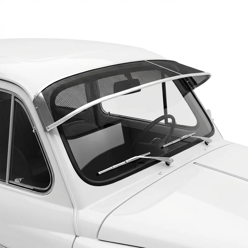 Premium Mesh Windscreen Sunvisor for Abarth 750 (1958 - 1961)