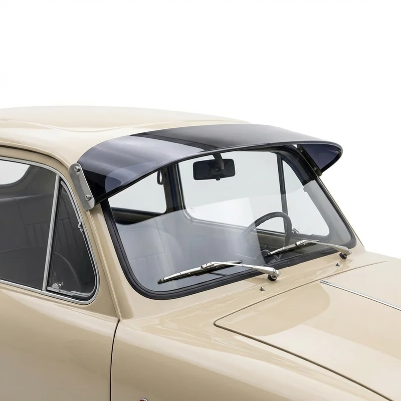 Tinted Acrylic Windscreen Sunvisor for Abarth 750 (1958 - 1961)