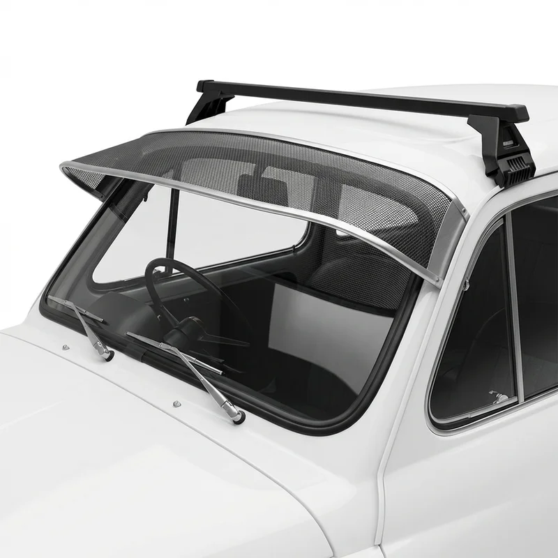 Premium Mesh Windscreen Sunvisor for Abarth 850 (1960 - 1966)