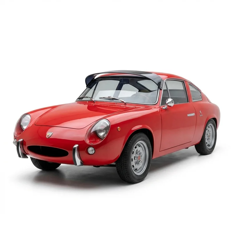 Tinted Acrylic Windscreen Sunvisor for Abarth Simca 1000S (1963 - 1968)