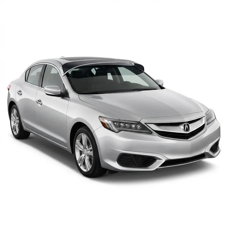 Tinted Acrylic Windscreen Sunvisor for Acura ILX (2013 - 2022)