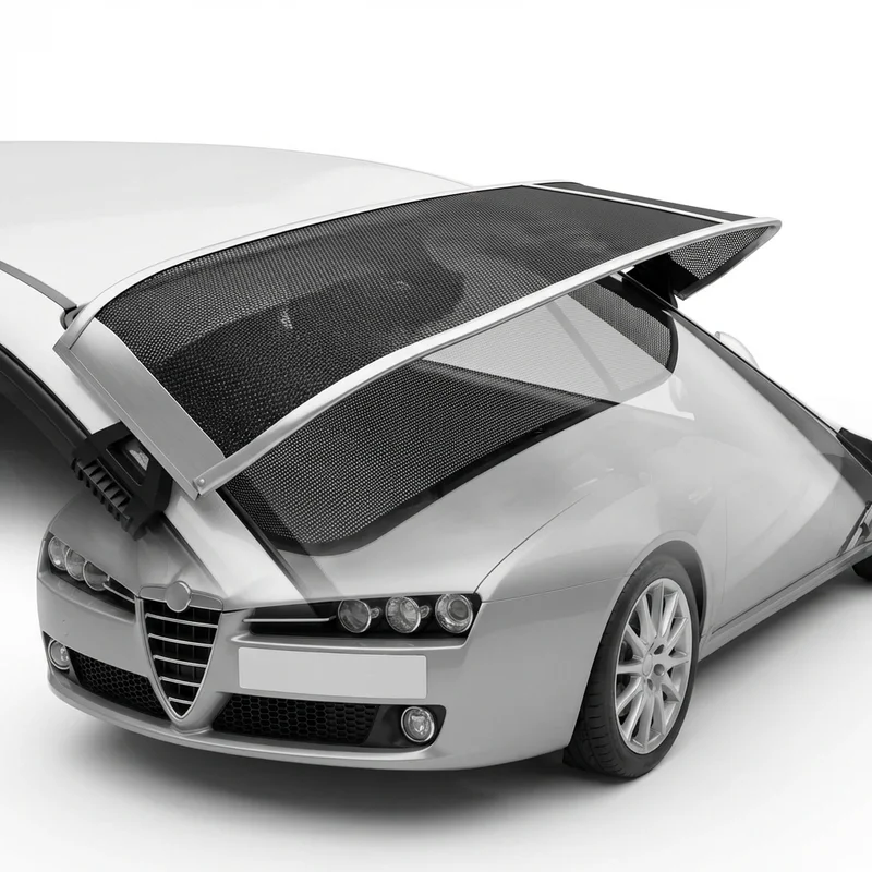 Premium Mesh Windscreen Sunvisor for Alfa Romeo 159 (2007 - 2012)