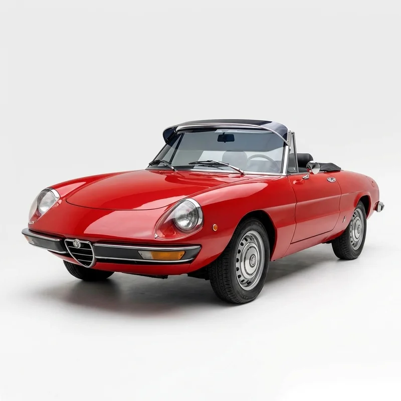 Tinted Acrylic Windscreen Sunvisor for Alfa Romeo Duetto 1600 (1966 - 1968)