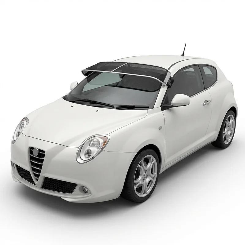 Premium Mesh Windscreen Sunvisor for Alfa Romeo Mito (2012 - 2019)