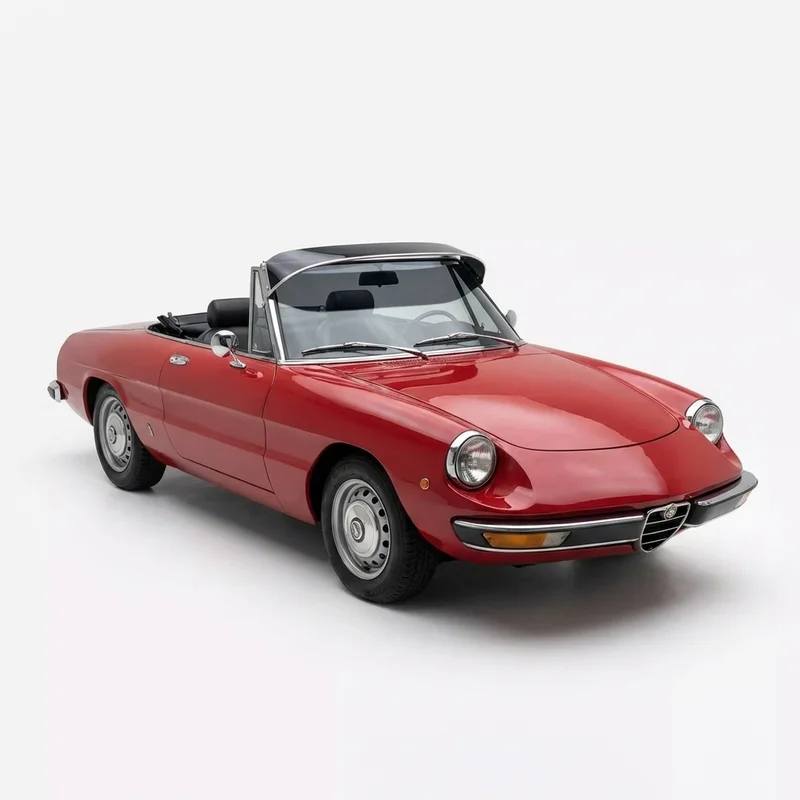 Tinted Acrylic Windscreen Sunvisor for Alfa Romeo Spider (1969 - 2008)