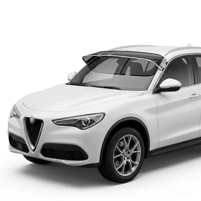 Premium Mesh Windscreen Sunvisor for Alfa Romeo Stelvio (2017 - 2025)