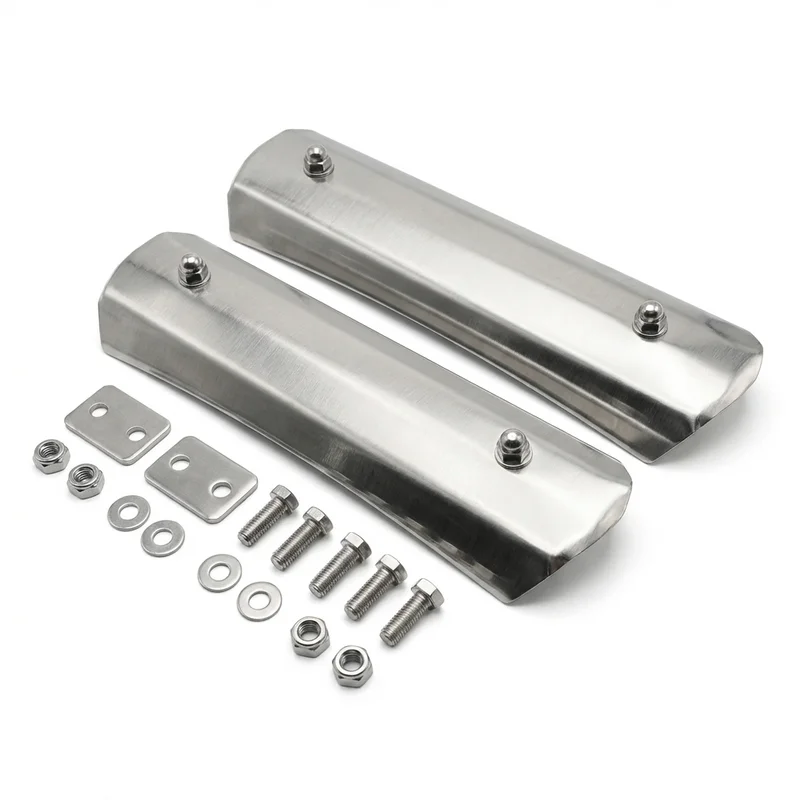 Stainless Steel Mounting Bracket Kit for AM General Hummer H3 (2006 - 2010)