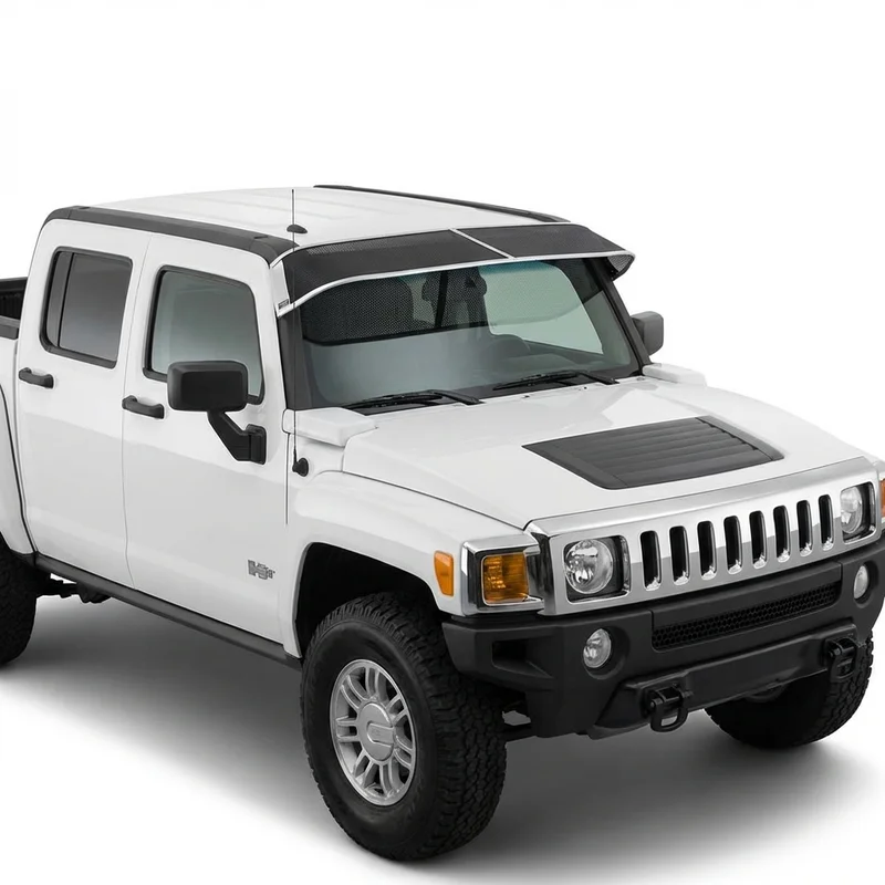 Premium Mesh Windscreen Sunvisor for AM General Hummer H3T (2009 - 2010)