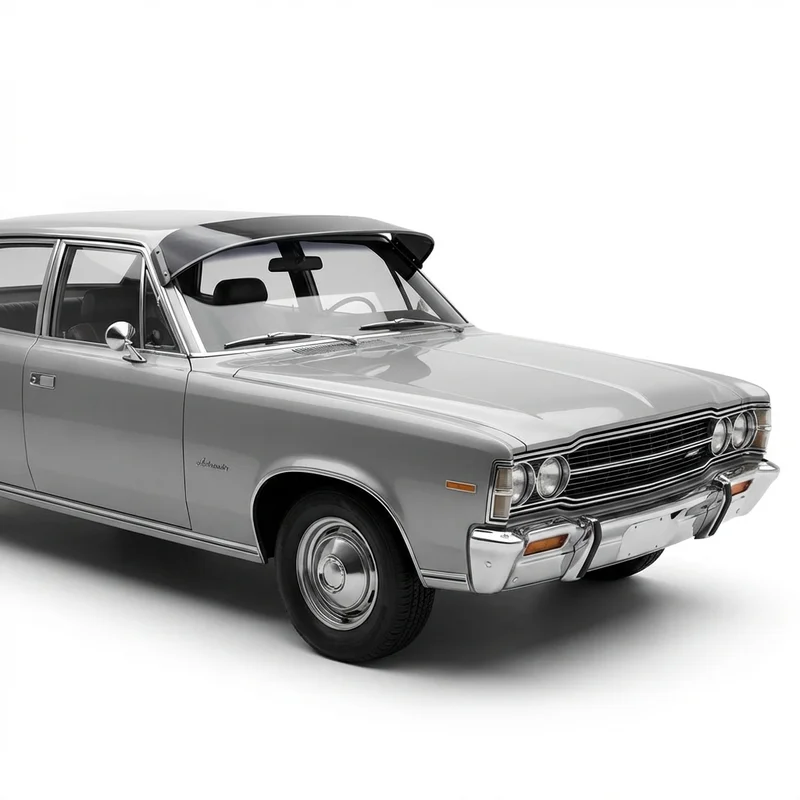 Tinted Acrylic Windscreen Sunvisor for American Motors Ambassador (1960 - 1974)