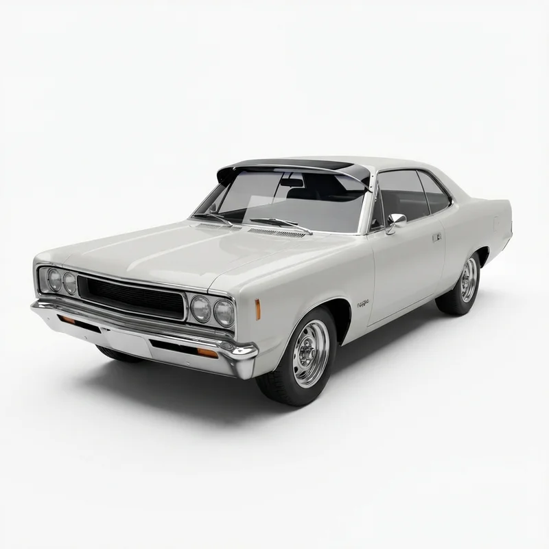 Tinted Acrylic Windscreen Sunvisor for American Motors Rebel (1967 - 1970)
