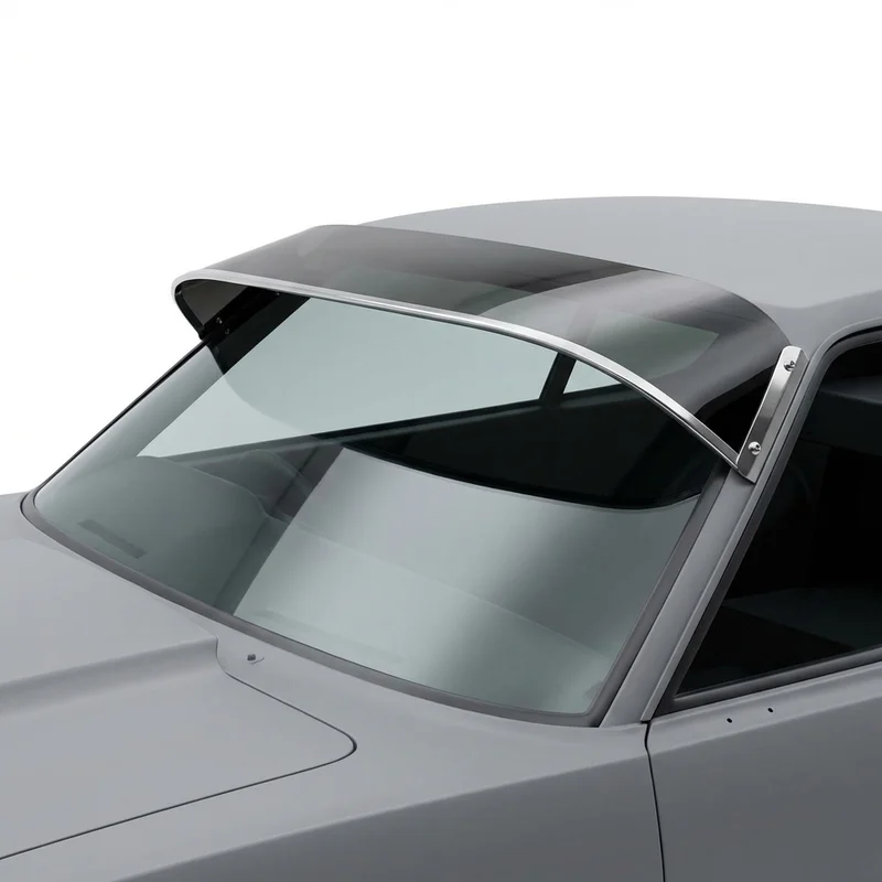 Tinted Acrylic Windscreen Sunvisor for Aston Martin V-8 (1974 - 1989)