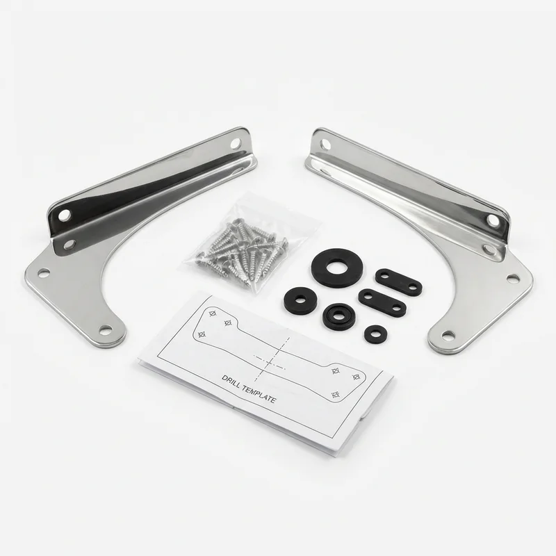 Stainless Steel Mounting Bracket Kit for Audi A4 allroad (2013 - 2025)