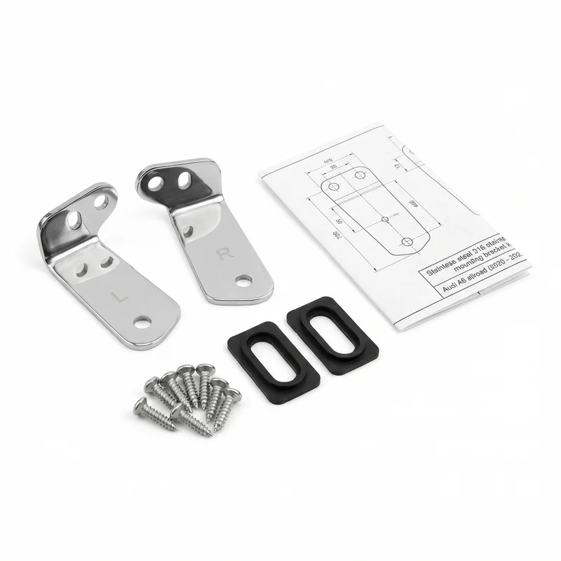 Stainless Steel Mounting Bracket Kit for Audi A6 allroad (2020 - 2025)
