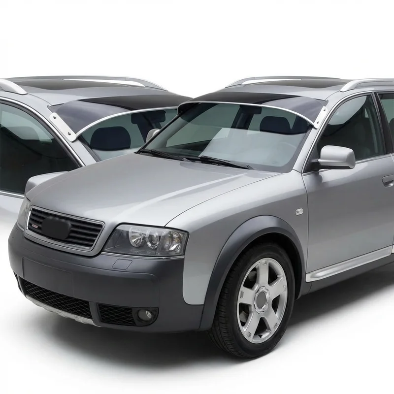 Tinted Acrylic Windscreen Sunvisor for Audi Allroad Quattro (2001 - 2005)