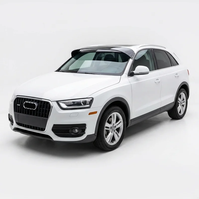 Tinted Acrylic Windscreen Sunvisor for Audi Q3 Quattro (2013 - 2018)