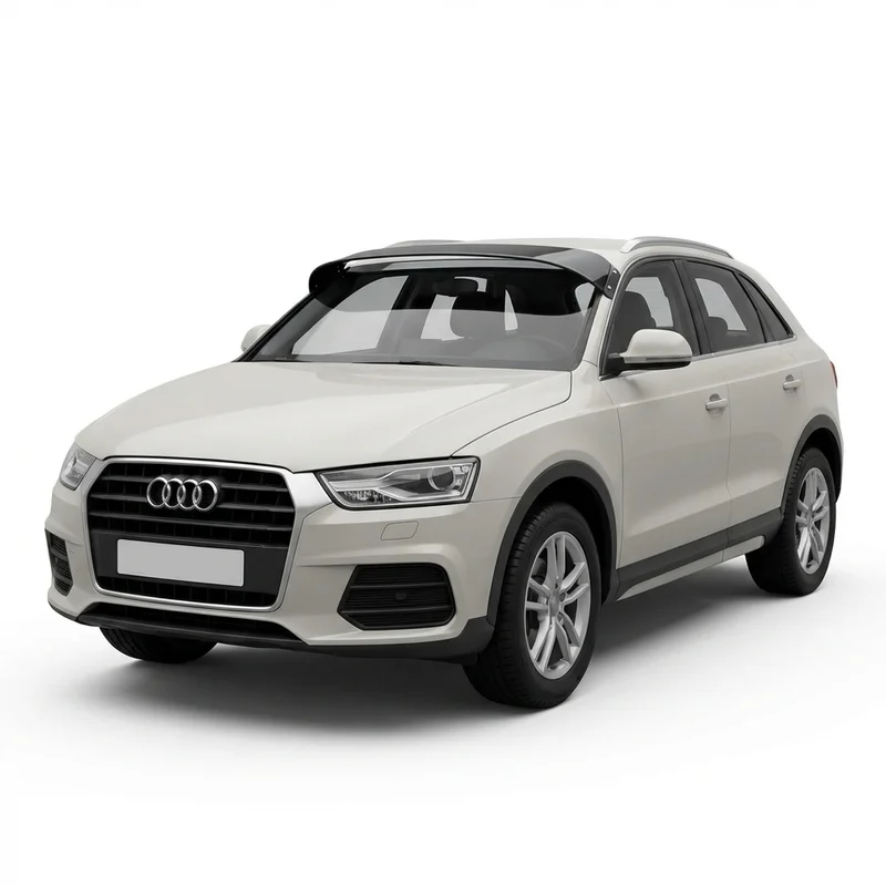 Tinted Acrylic Windscreen Sunvisor for Audi Q3 (2015 - 2025)