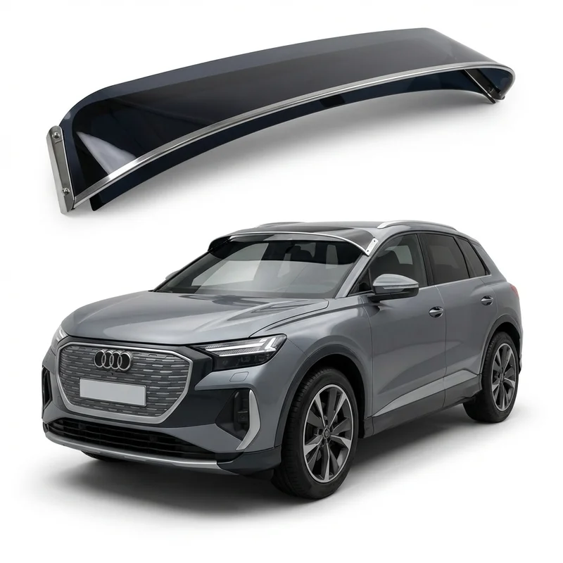 Tinted Acrylic Windscreen Sunvisor for Audi Q4 e-tron (2022 - 2025)