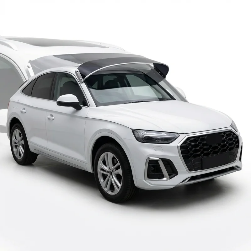 Tinted Acrylic Windscreen Sunvisor for Audi Q5 Sportback (2021 - 2025)