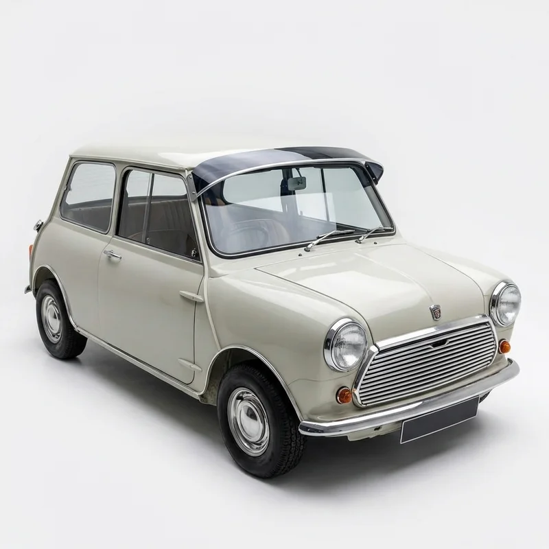 Tinted Acrylic Windscreen Sunvisor for Austin Mini Cooper (1962 - 1967)