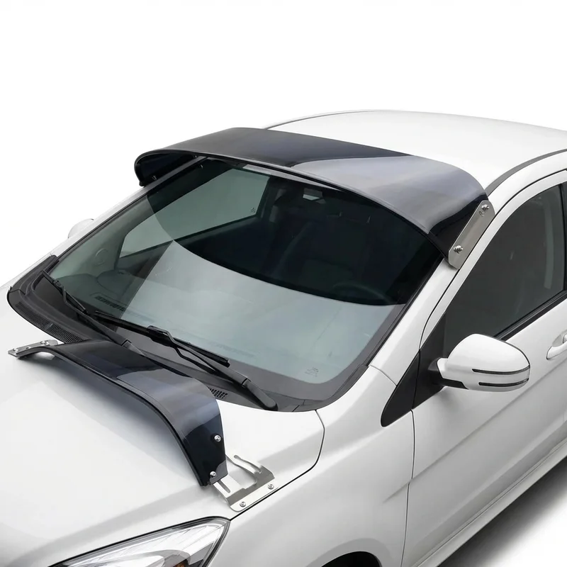 Tinted Acrylic Windscreen Sunvisor for BAIC D20 (2017 - 2020)