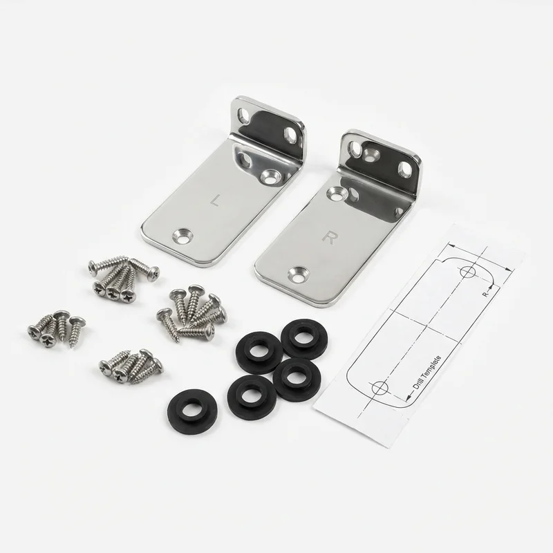 Stainless Steel Mounting Bracket Kit for Bentley Mulsanne (1981 - 2020)