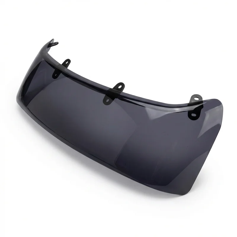Tinted Acrylic Windscreen Sunvisor for Bering HD67MX (2000 - 2000)