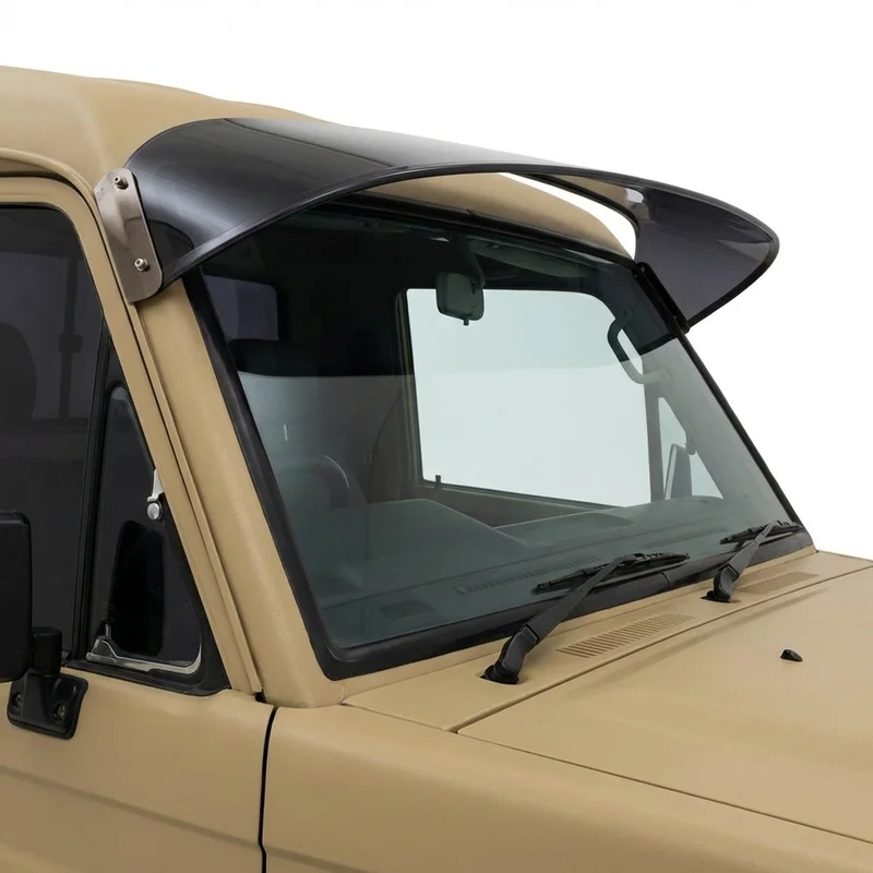 Tinted Acrylic Windscreen Sunvisor for Bering MD26M (2000 - 2000)