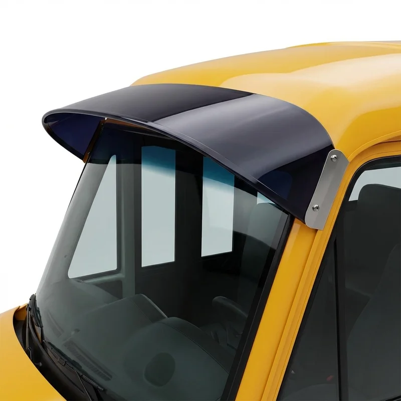 Tinted Acrylic Windscreen Sunvisor for Blue Bird Vision School Bus (2008 - 2020)