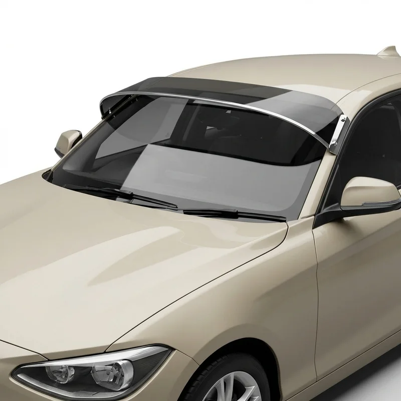 Tinted Acrylic Windscreen Sunvisor for BMW 118i (2012 - 2022)