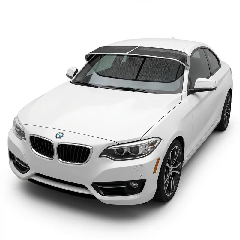 Premium Mesh Windscreen Sunvisor for BMW 235i (2014 - 2014)