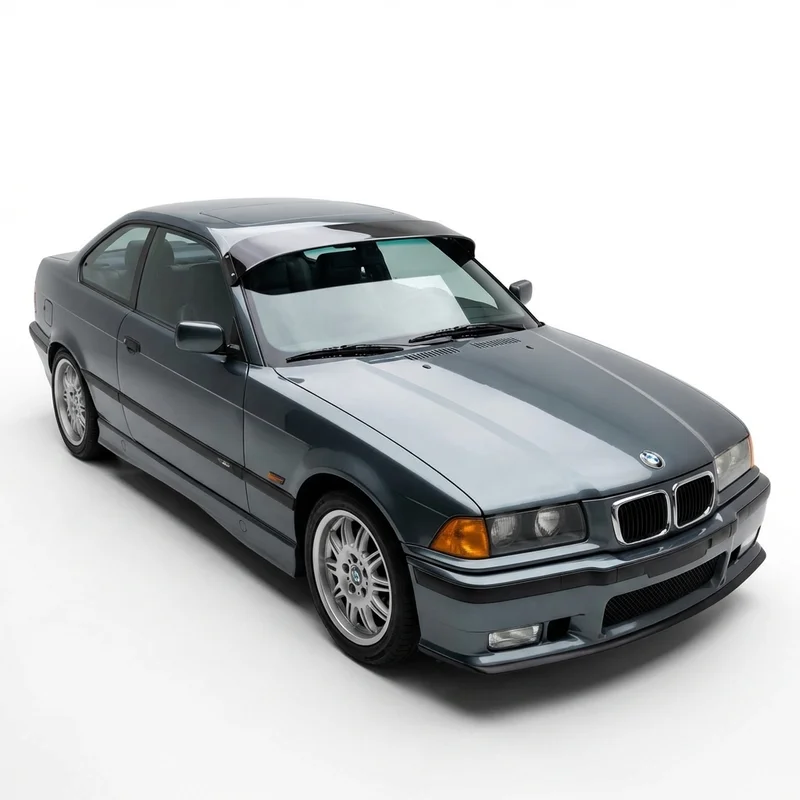 Tinted Acrylic Windscreen Sunvisor for BMW 323is (1998 - 1999)