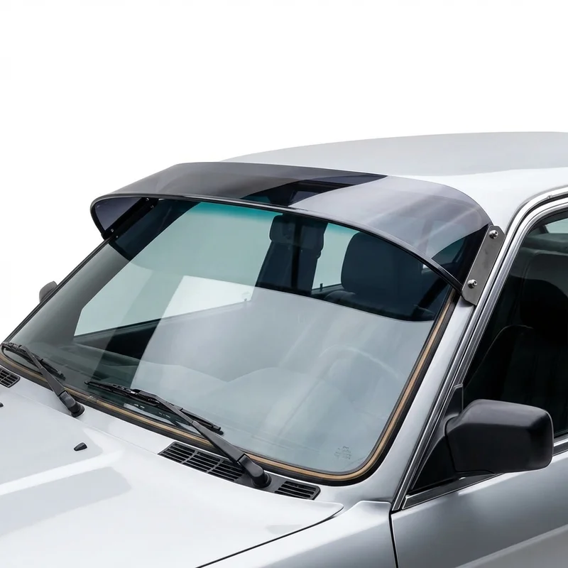 Tinted Acrylic Windscreen Sunvisor for BMW 325es (1986 - 1987)
