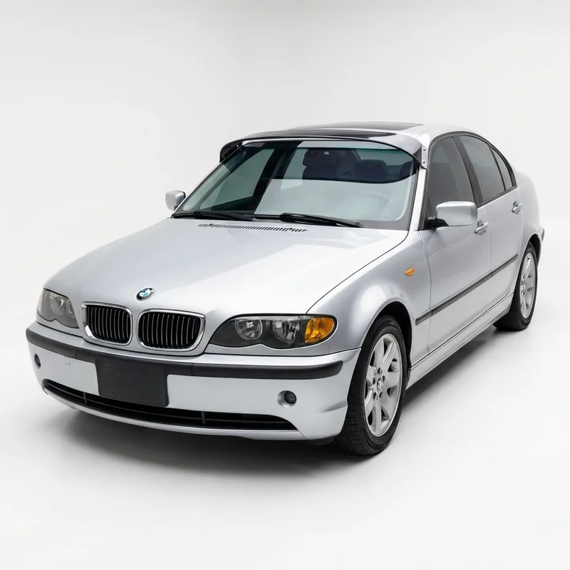 Tinted Acrylic Windscreen Sunvisor for BMW 330xi (2001 - 2006)