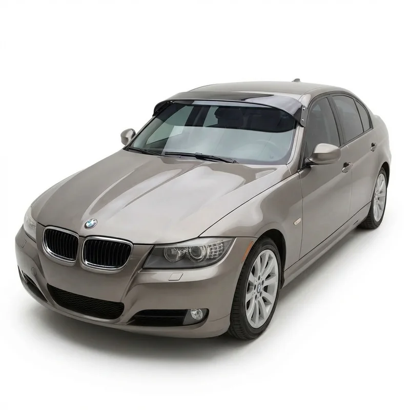 Tinted Acrylic Windscreen Sunvisor for BMW 335d (2009 - 2011)