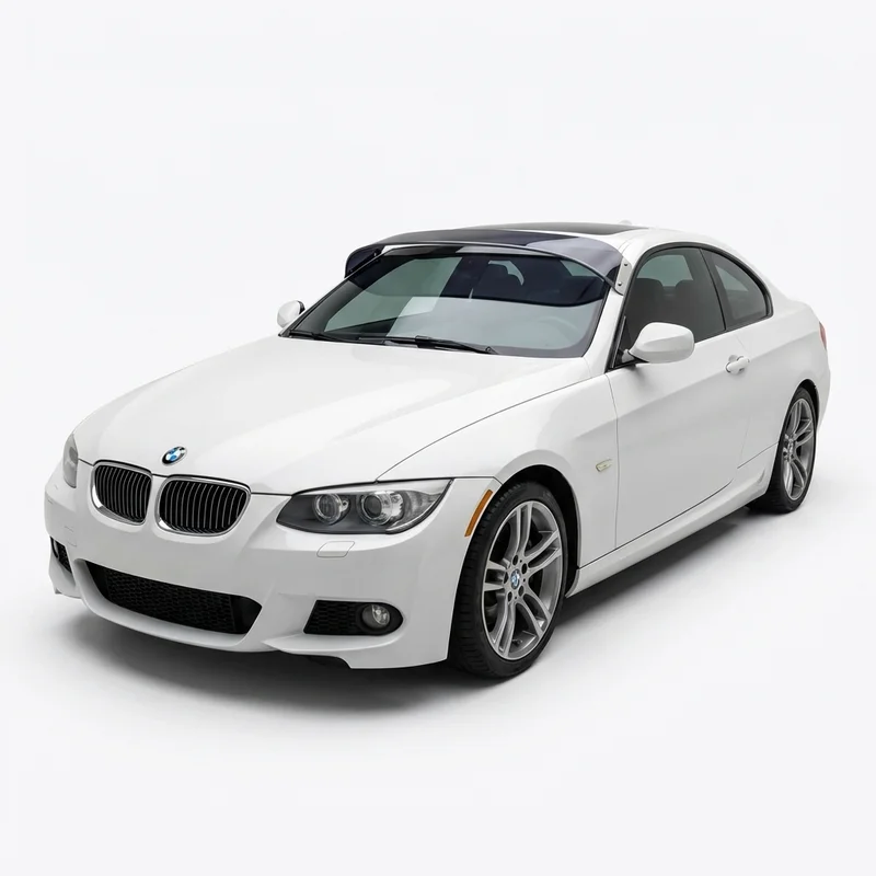 Tinted Acrylic Windscreen Sunvisor for BMW 335is (2011 - 2013)