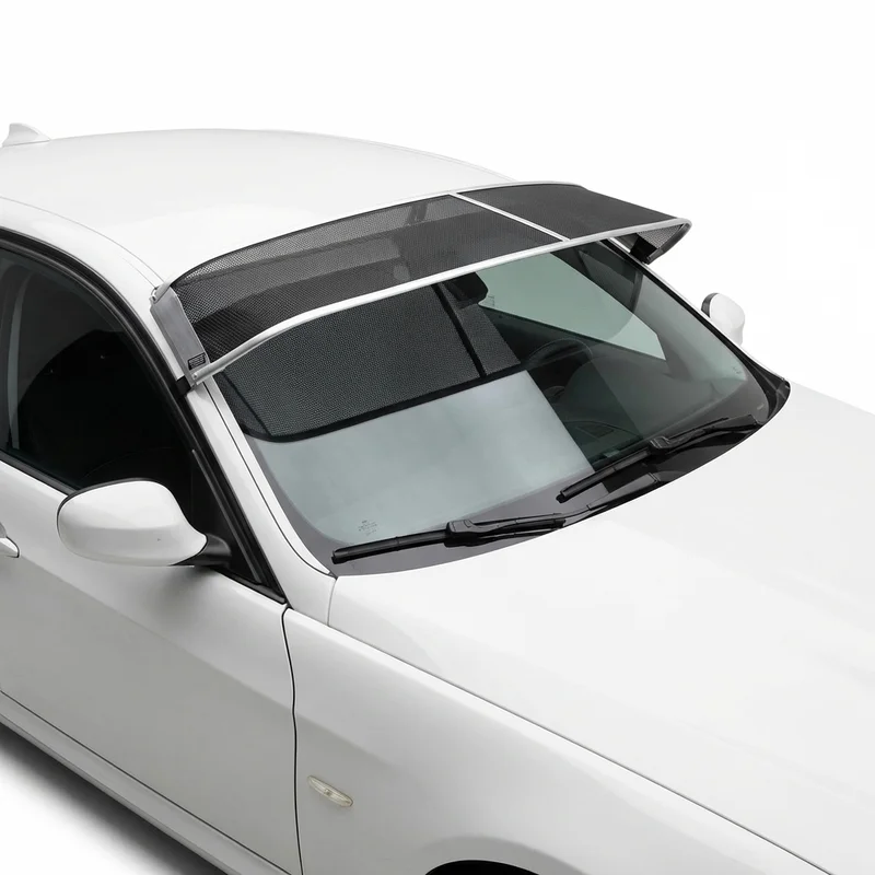 Premium Mesh Windscreen Sunvisor for BMW 335xi (2007 - 2008)