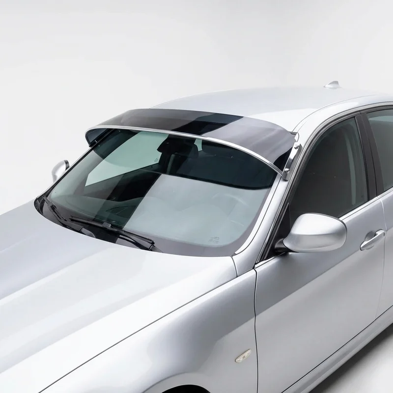 Tinted Acrylic Windscreen Sunvisor for BMW 335xi (2007 - 2008)