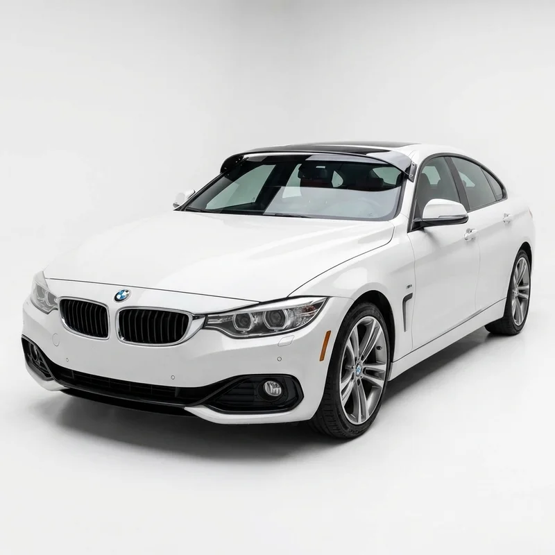 Tinted Acrylic Windscreen Sunvisor for BMW 428i xDrive Gran Coupe (2015 - 2016)