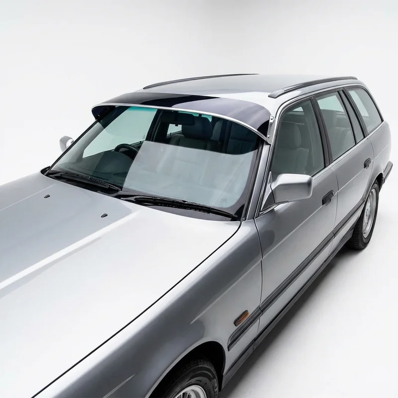 Tinted Acrylic Windscreen Sunvisor for BMW 525iT (1993 - 1993)