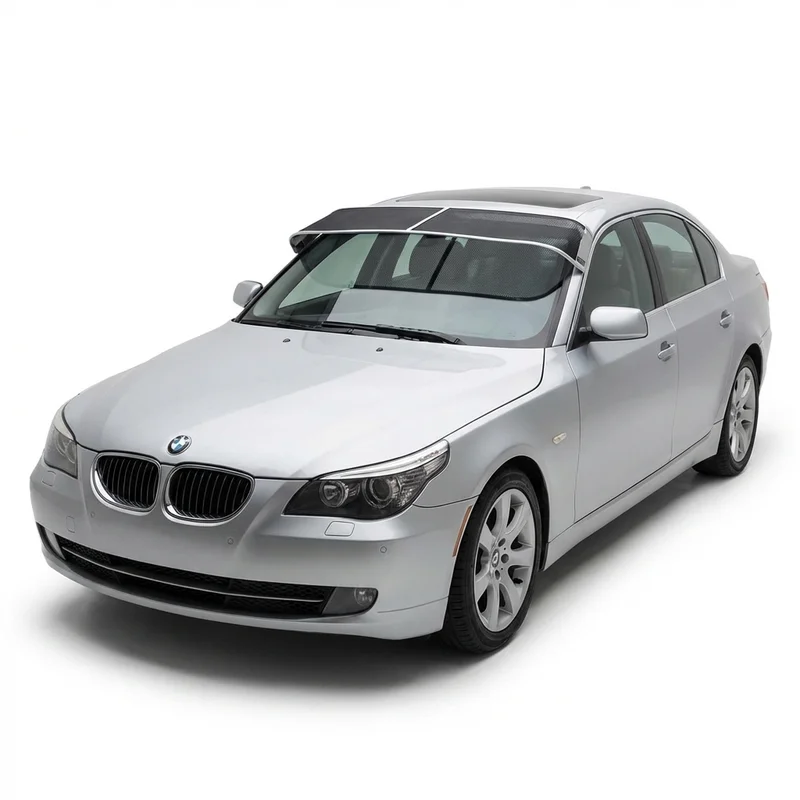 Premium Mesh Windscreen Sunvisor for BMW 530xi (2006 - 2007)
