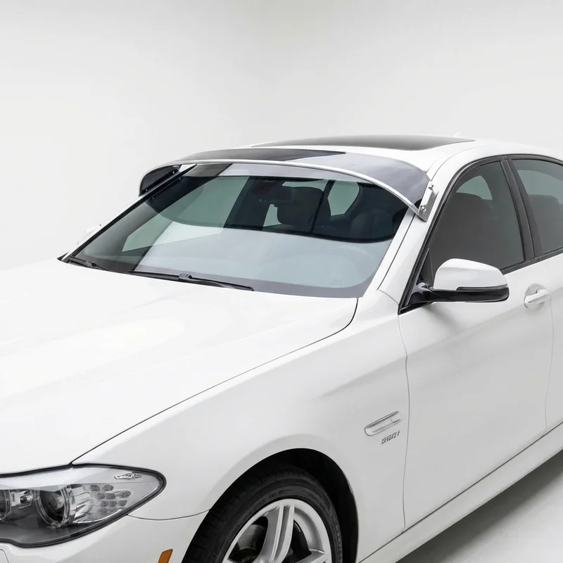 Tinted Acrylic Windscreen Sunvisor for BMW 550i xDrive (2011 - 2018)