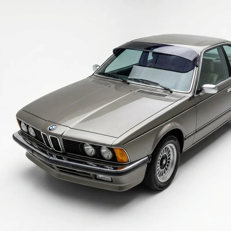 Tinted Acrylic Windscreen Sunvisor for BMW 633CSi (1978 - 1984)