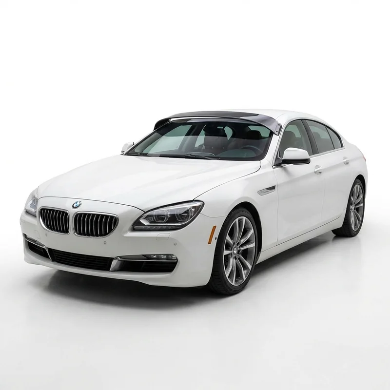 Tinted Acrylic Windscreen Sunvisor for BMW 640i Gran Coupe (2013 - 2019)