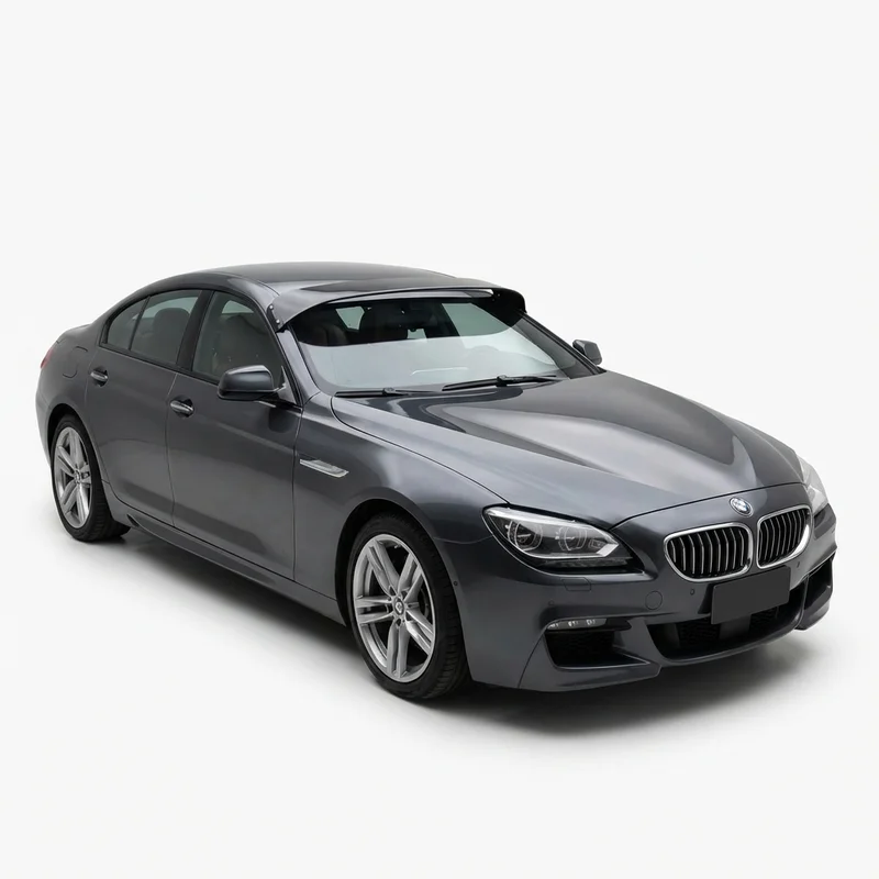 Tinted Acrylic Windscreen Sunvisor for BMW 640i xDrive Gran Coupe (2014 - 2019)