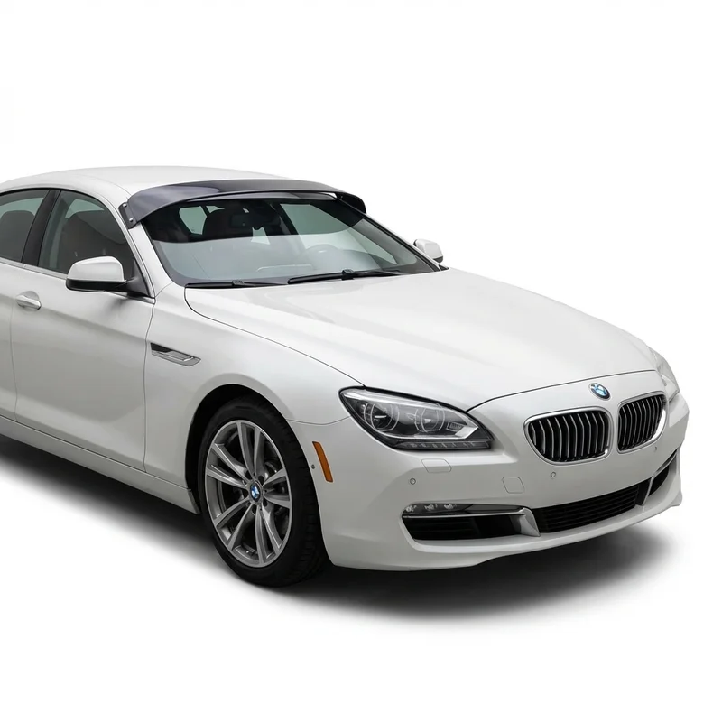 Tinted Acrylic Windscreen Sunvisor for BMW 640i xDrive (2014 - 2018)