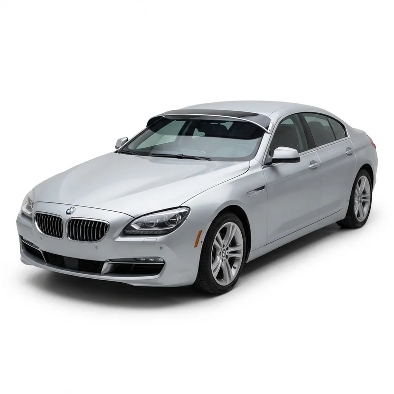 Tinted Acrylic Windscreen Sunvisor for BMW 650i xDrive Gran Coupe (2013 - 2019)